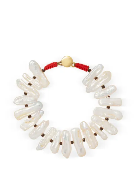 Roxanne Assoulin Pearl Branch bracelet Red RXSU26B115A