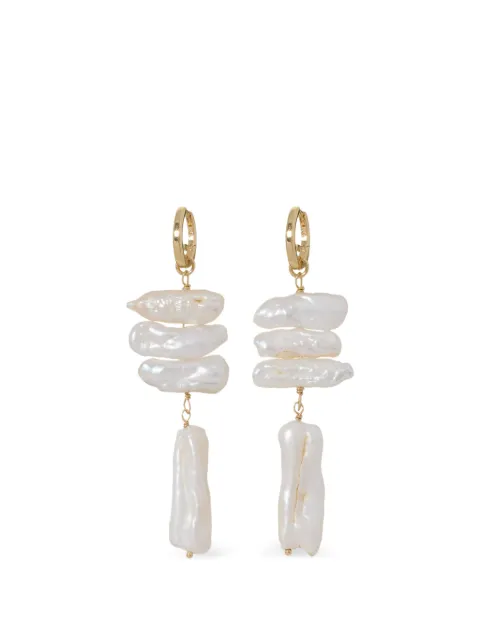 Roxanne Assoulin Pearl Branch drop earrings Gold RXSU26E110A