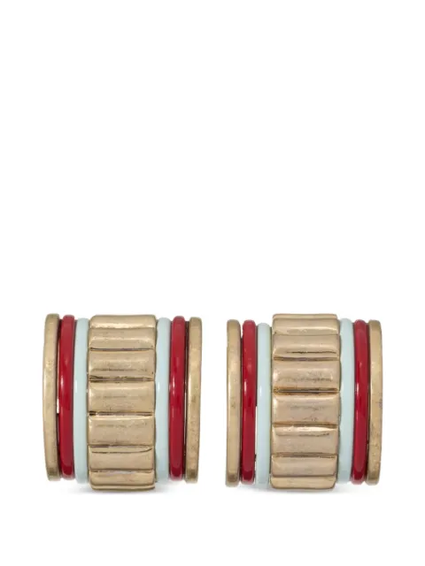 Roxanne Assoulin The Crimp Chubbies earrings Gold RXSU26E107A