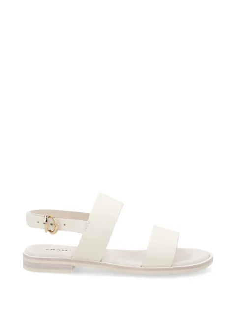 FRAU double-strap leather sandals Neutrals 86M1