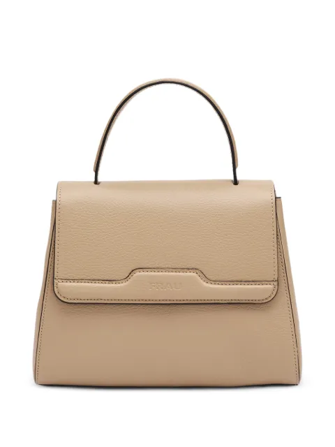 FRAU debossed-logo tote bag Neutrals B319