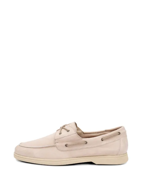 FRAU lace-up boat shoes Neutrals 33B1