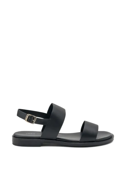 FRAU double-strap sandals Black 86M1