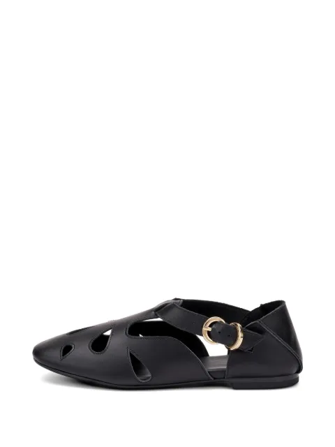 FRAU cut-out-design sandals Black 69M1