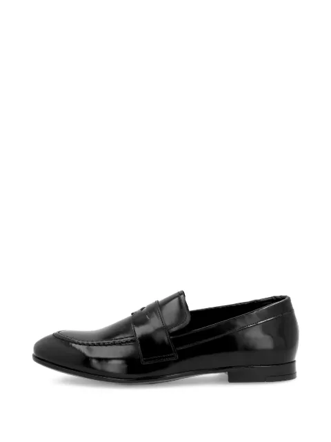 FRAU polished leather loafers Black 71K0