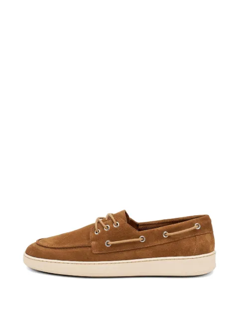 FRAU suede boat shoes Brown 24B7