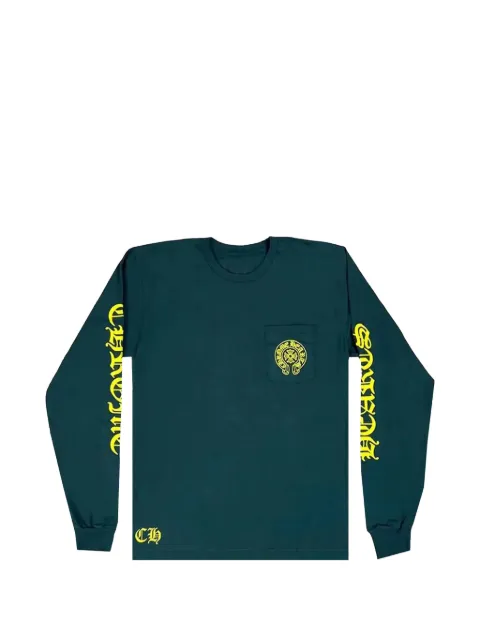 Chrome Hearts long-sleeve T-shirt Green CHRM1089