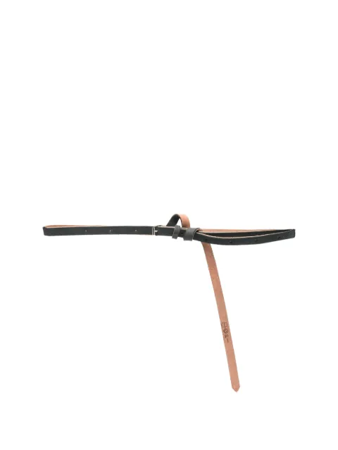 marina yee Origami leather belt Black SS260138203UTURN15