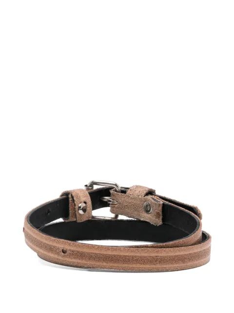 marina yee classic buckle-fastening bracelet Brown SS260137202BRACE15