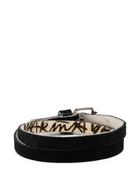 marina yee classic buckle-fastening bracelet Black SS260138003BRACE15