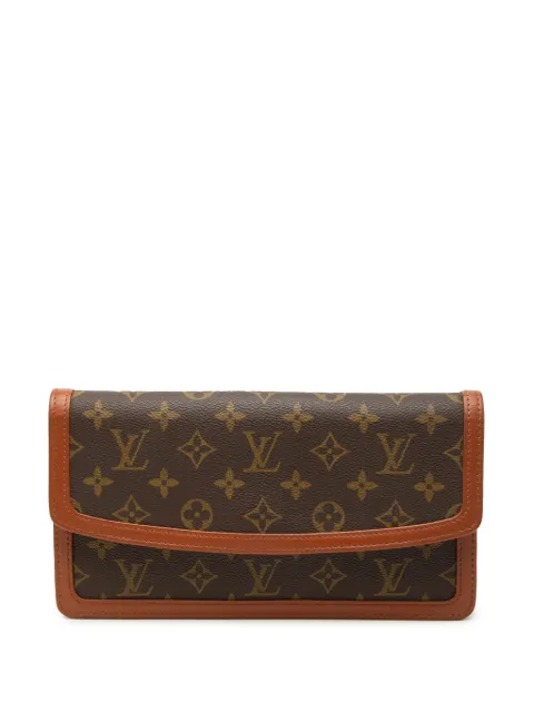 Louis Vuitton Pre-Owned 1991 Monogram Pochette Dame PM clutch bag Brown H1LDW4NX4N23UG0Q