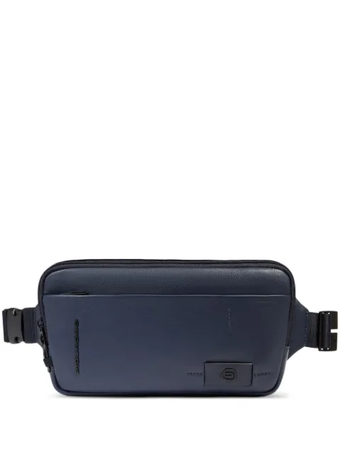 PIQUADRO leather belt bag Blue CA6204W137