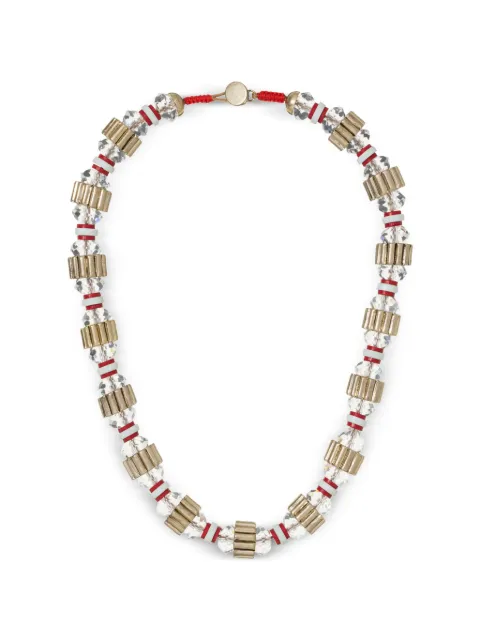 Roxanne Assoulin Crimp beaded necklace Red RXSU26N127A