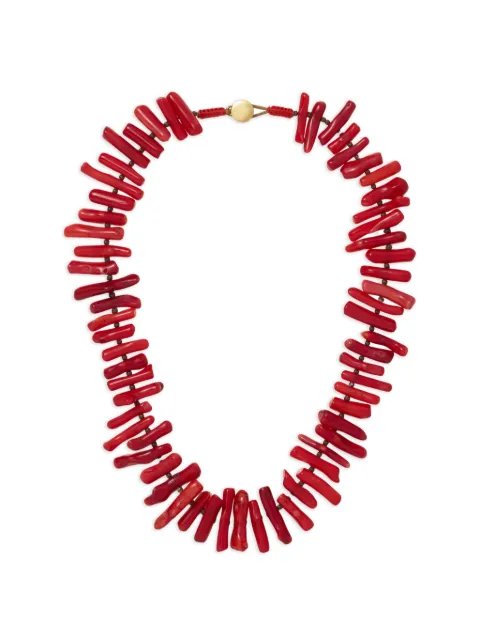 Roxanne Assoulin Coral Branch necklace Red RXSU26N137A