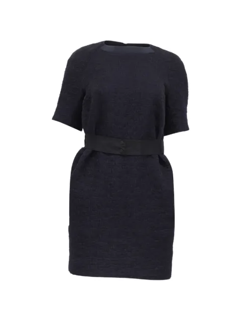 Victoria Beckham Belted mini dress Blue RFCPUUSCL728004W