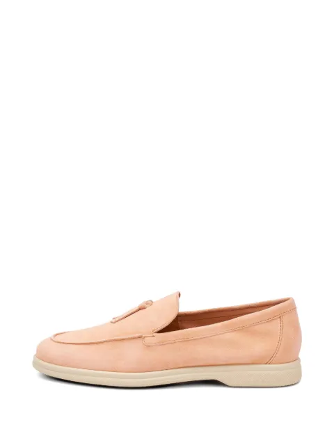 FRAU tassel-detail suede loafers Pink 33B3