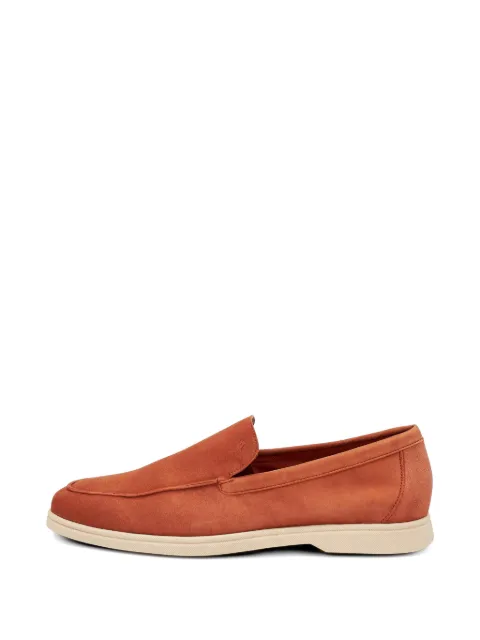 FRAU suede slip-on loafers Orange 32B0