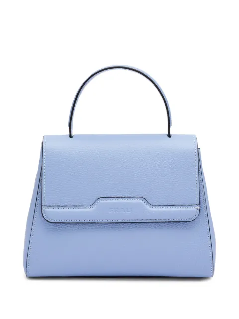 FRAU pebbled leather tote bag Blue B319