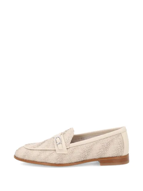 FRAU herringbone-effect loafers Neutrals 94F5