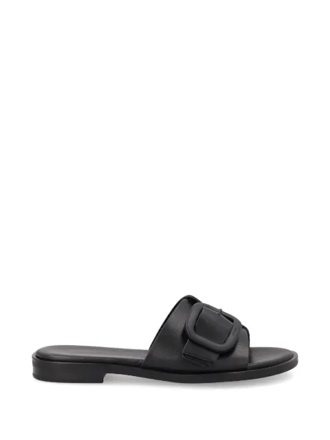 FRAU crossover-strap buckled sandals Black 85M4