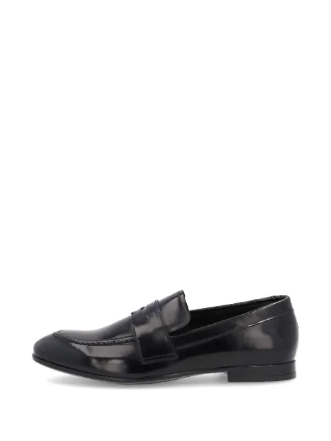 FRAU polished leather loafers Blue 71K0