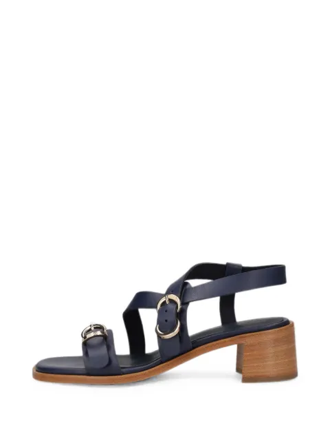 FRAU multi-strap leather sandals Blue 93M6