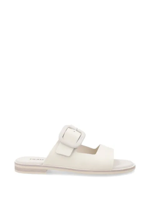 FRAU buckled leather sandals Neutrals 85M3
