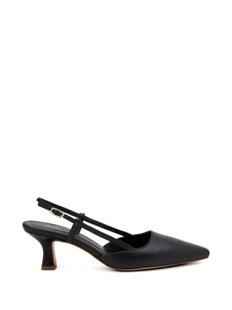 FRAU pointed-toe slingback pumps Black 81M0