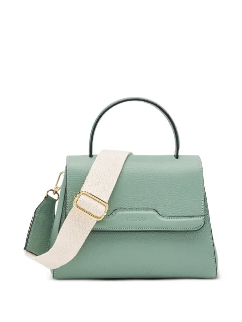 FRAU leather tote bag Green B319