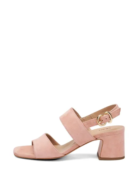 FRAU block-heel suede sandals Pink 79B5