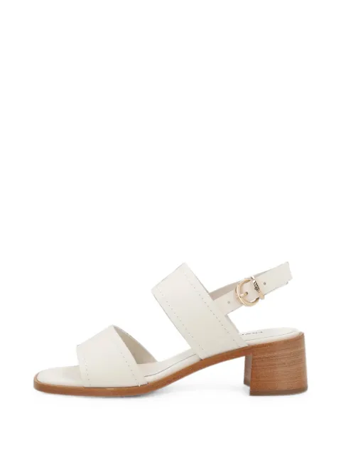 FRAU leather buckle-fastening sandals White 93M0