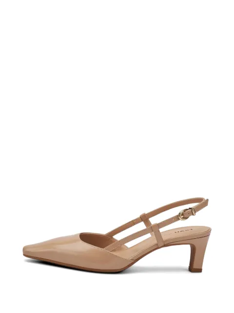 FRAU semi-polished leather slingbacks Neutrals 81V0