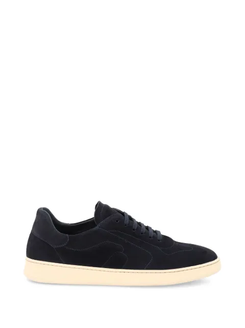 FRAU top-stitching suede sneakers Blue 24B6
