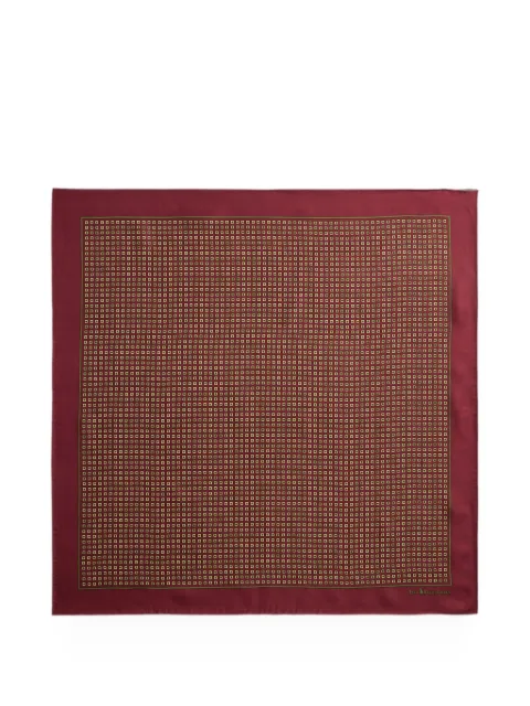 Polo Ralph Lauren foulard-motif square scarf Red 455P18115001