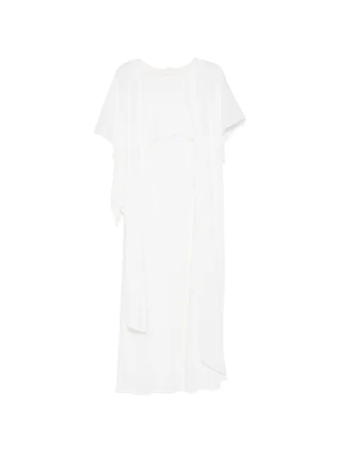 RUOHAN Tobi cape-style dress Neutrals RH096SS26
