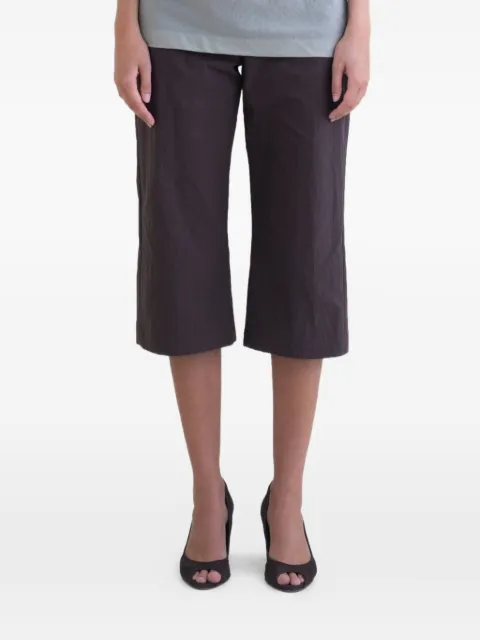 BELLE ANNA Miller capri pants Brown SS26PA46