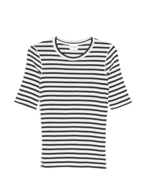 Closed striped ribbed-knit T-shirt White C95025420ST