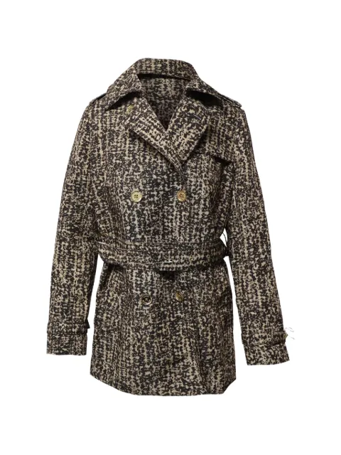 Michael Kors Vintage printed trench coat Neutrals NAPPUGBCL122251W