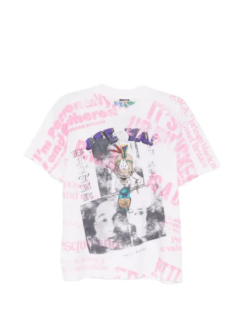 Better with Age graphic-print tie-dye T-shirt White SS26TSERA3