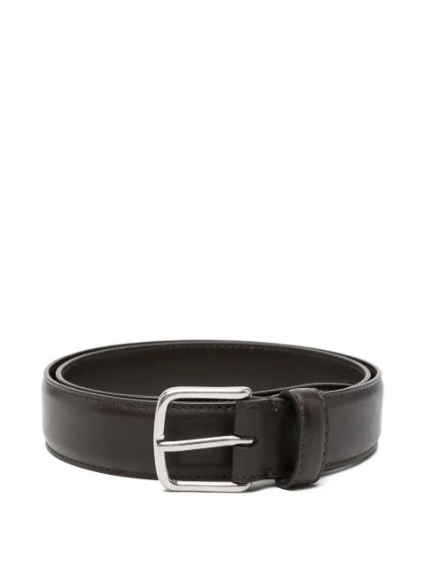 The Row classic leather belt Brown W1283L60