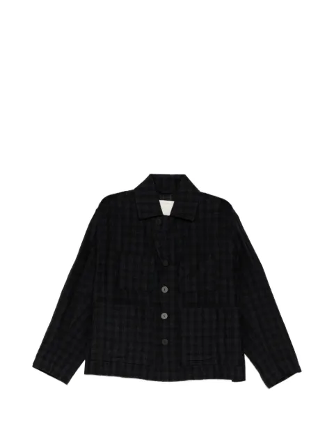 Toogood Magician check-pattern jacket Black THEMAGICIANJACKET