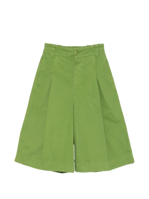 Toogood Explorer pleated shorts Green THEEXPLORERSHORT
