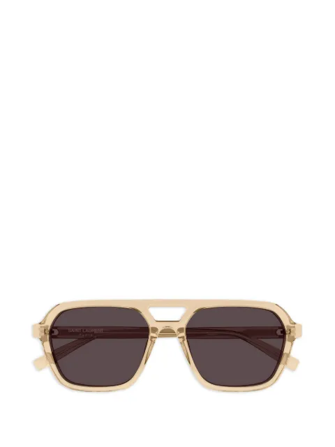 Saint Laurent Eyewear SL 905 geometric-frame sunglasses Yellow SL905004