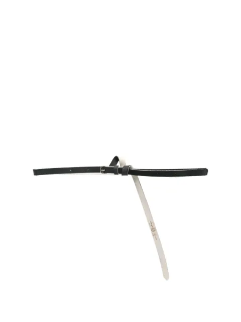 marina yee Origami leather belt Black SS260138003UTURN15