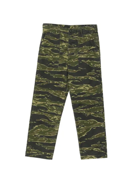 Orslow camouflage-print trousers Green 01500TGC