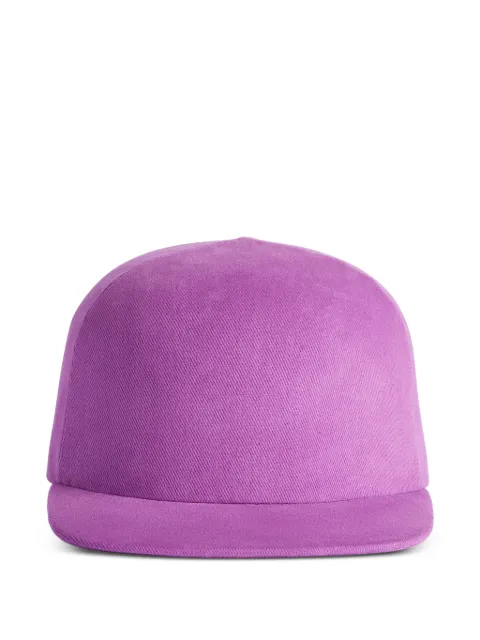 Balenciaga logo-embroidered baseball cap Purple 871565410B2