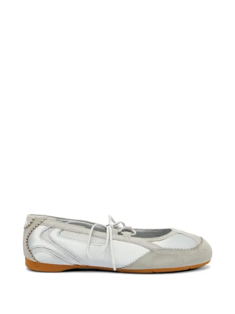 Diesel D-Mile ballet flats Silver Y04003P7777