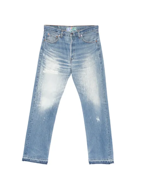 Better with Age distressed faded jeans Blue SS26DPSHERRY