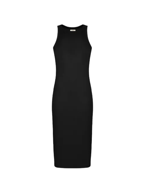 Pangaia ribbed racer-back dress Black 10002090