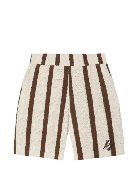 Only the Blind Crochet Rust shorts Neutrals OTBBS1702